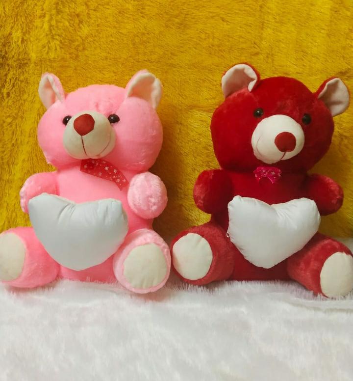 Red Sublimation Teddy Bear