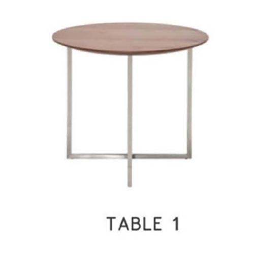 Modern Cafe Tables No Assembly Required