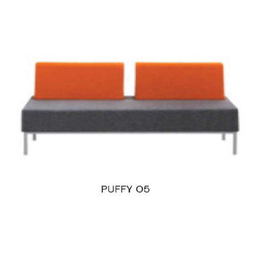 Three Seater Sofa - Leatherette Fabric, Soft Cover With Crinkle Effect, Black-green Color | Durable, Exclusive Designs, No Assembly Required, Handmade Artwork