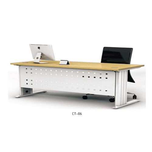 Modular Office Workstation - Wood And Mdf Board, Modern Design | Easy To Install, Rust Proof, Durable, Customizable Colors, Smooth Finish