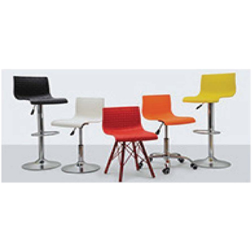Axis Shell Cafe Chair - Iron And Abs, Green Color | Modern Design, Durable, Easy To Clean, Lightweight, Rust Proof