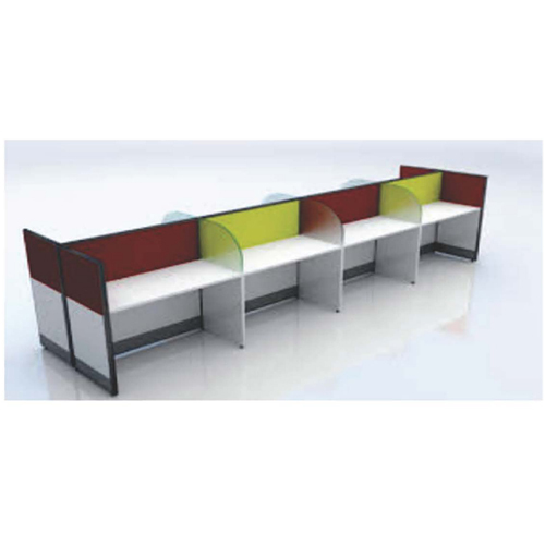 Modern Modular Workstation - Solid Wood