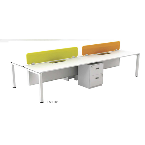 Handmade Office Linear Workstation