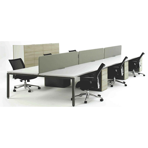 Handmade Office Linear Workstation