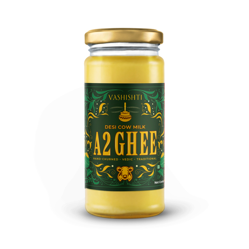 250 Ml A2 Desi Cow Milk Ghee