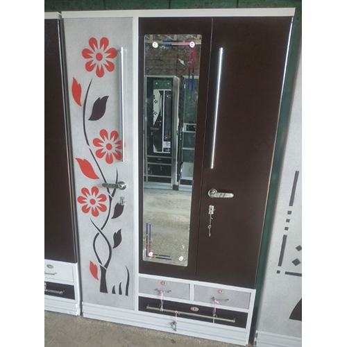 स्टील मॉडर्न अलमारी इंडोर फर्नीचर