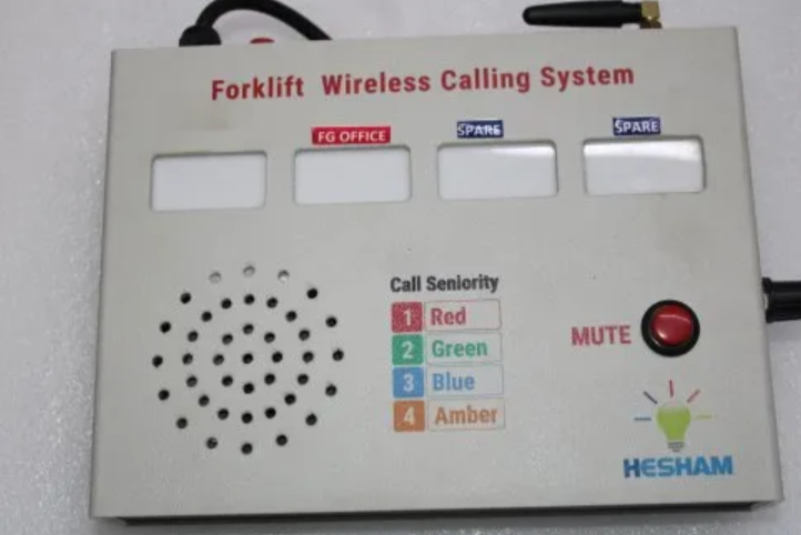 Anti Collision Sensor - Wireless, 120 Volt Charging, White | Forklift System, 1 Remote, 1 Year Warranty, 300 Kg Weight