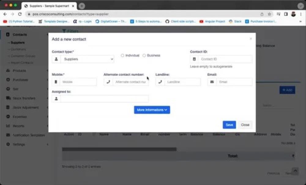 Billing Pos Software