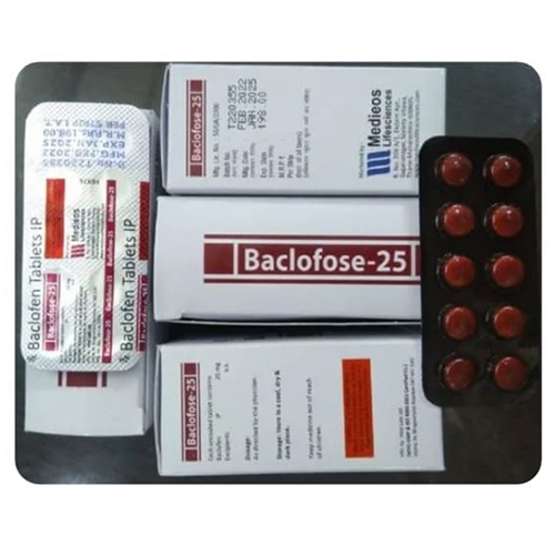Baclofose-25 Tablets General Medicines