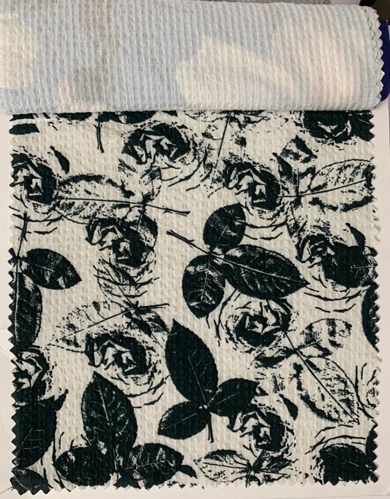 Digital Print Popcorn Fabrics
