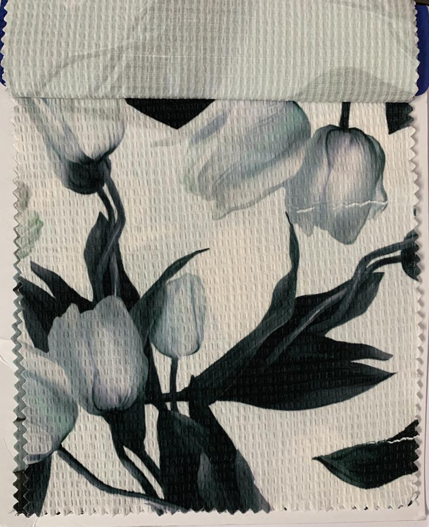 Digital Print Popcorn Fabrics