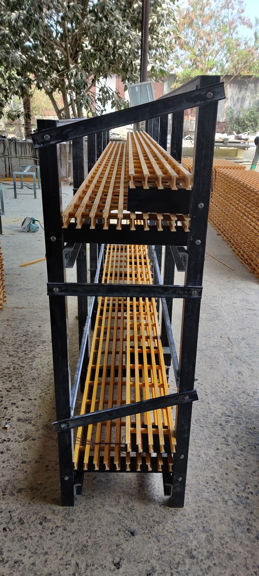 Frp Battery Stand - Sealed Type: Sealed