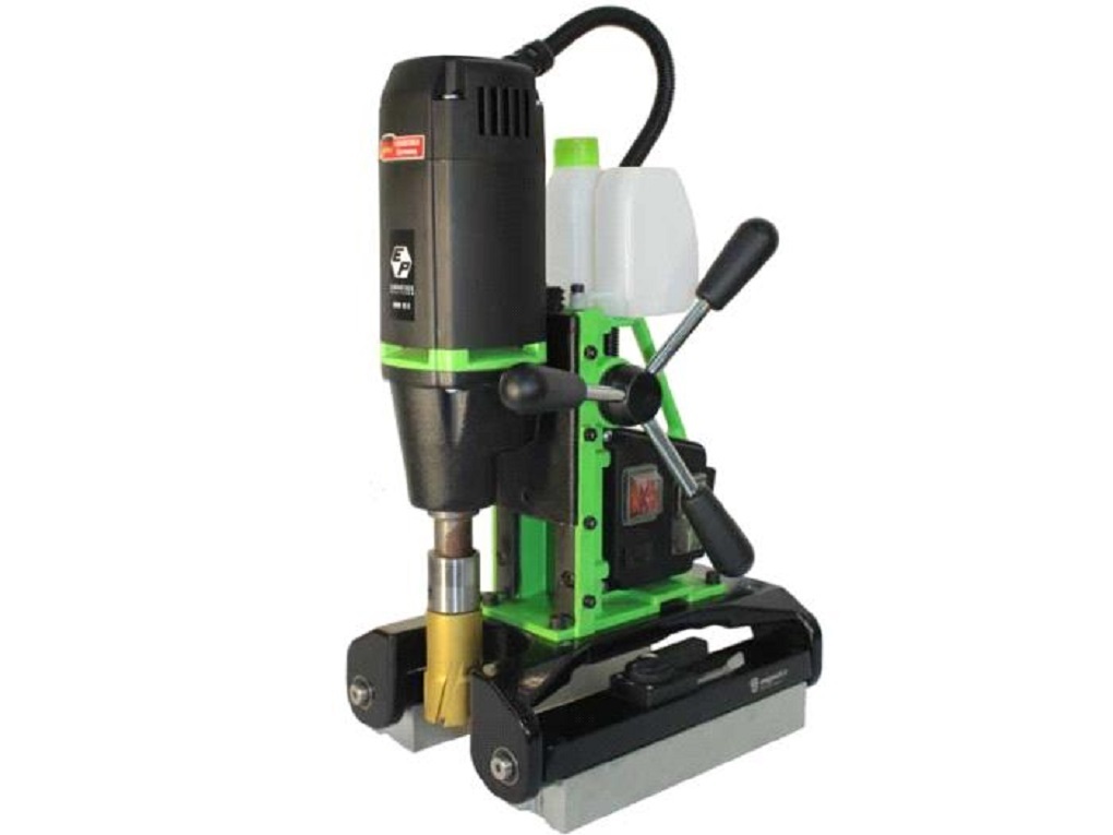 Magnetic Core Drilling Machine - Mild Steel 1050 Watt 8 Kg 12-35 Mm Drilling Diameter 220-240 Volt | Extremely Lightweight Permanent Magnet Manual Control