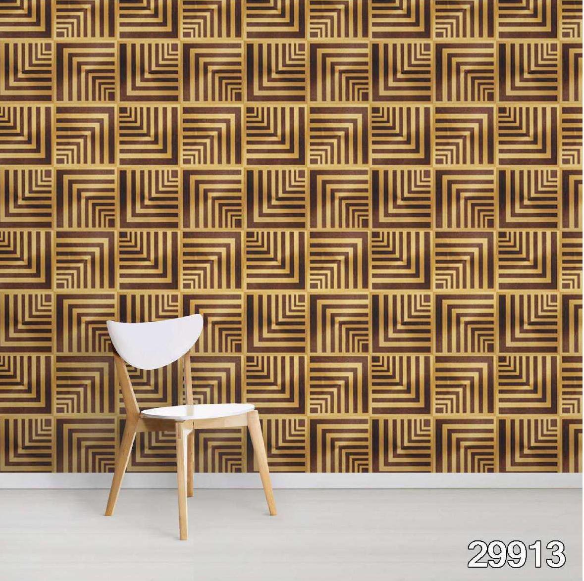 Classic Designer Wallpaper - Vinyl Material, 56 Sq Ft Size | Digital Printed, Eco-friendly, Luxurious Classic Designs For Residential And Commercial Use