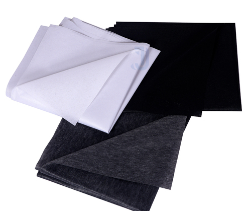 यूवी मुक्त कोटिंग के साथ नॉन वॉवन माइक्रोडॉट इंटरलाइनों