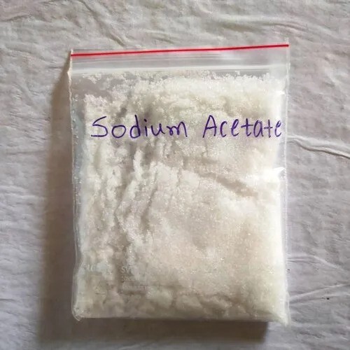Sodium Acetate - 99% Purity, White Crystalline Powder | Hygroscopic Solubility In Water, Industrial And Food Applications, Ph 7 - 7.5