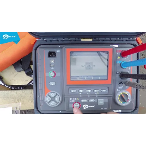 Insulation Resistance Tester - Digital Lcd Display, 15.4 X 12.2 X 6.8 In | 1.3 Kg Weight, Usb & Bluetooth Connectivity, 10,000 Records Memory