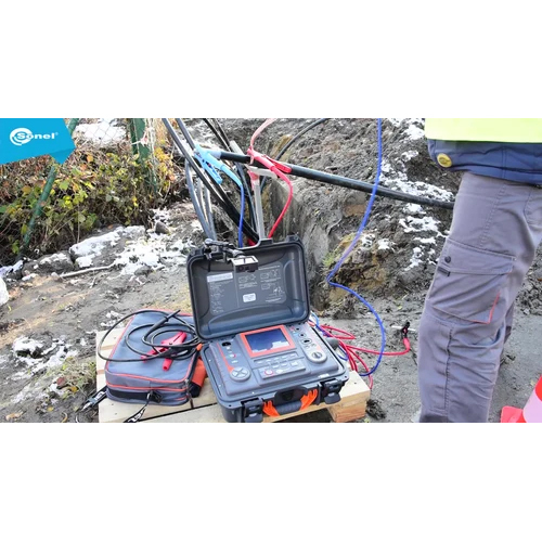 Insulation Resistance Tester - Digital Lcd Display, 15.4 X 12.2 X 6.8 In | 1.3 Kg Weight, Usb & Bluetooth Connectivity, 10,000 Records Memory