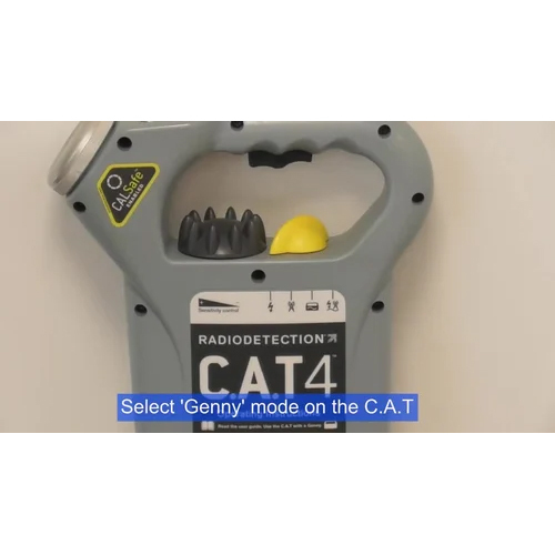 Battery Powered Underground Pipe And Cable Locator - Color: Grey