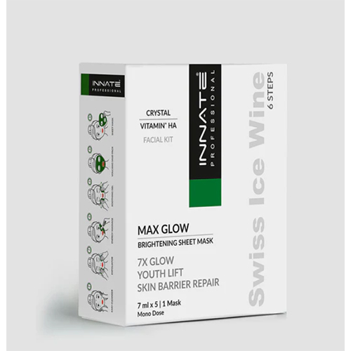 Swiss Ice Facial Kit - Sheet Mask Trial Pack, Keep Dry & Cool for Optimal Results