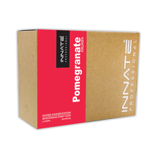 Pomegranate Collagen Facial Kit With Sheet Mask (Multi Dose) 20 Facial No Side Effect