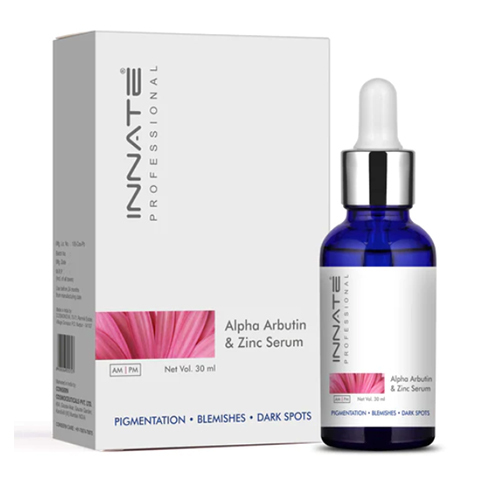 अल्फा अर्बुटिन और जिंक फेस सीरम 30Ml ड्राई प्लेस