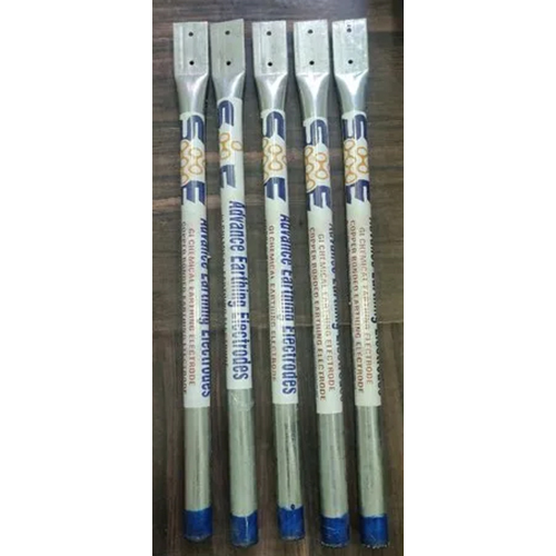 42 MM 1 Mtr Earthing Electrode Pipe - Galvanized Iron, 1000mm Length, 3kg Weight, 60-100 Mic Coating Thickness, Round Shape, Polished Finish