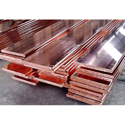 ब्राउन कॉपर फ्लैट बस बार