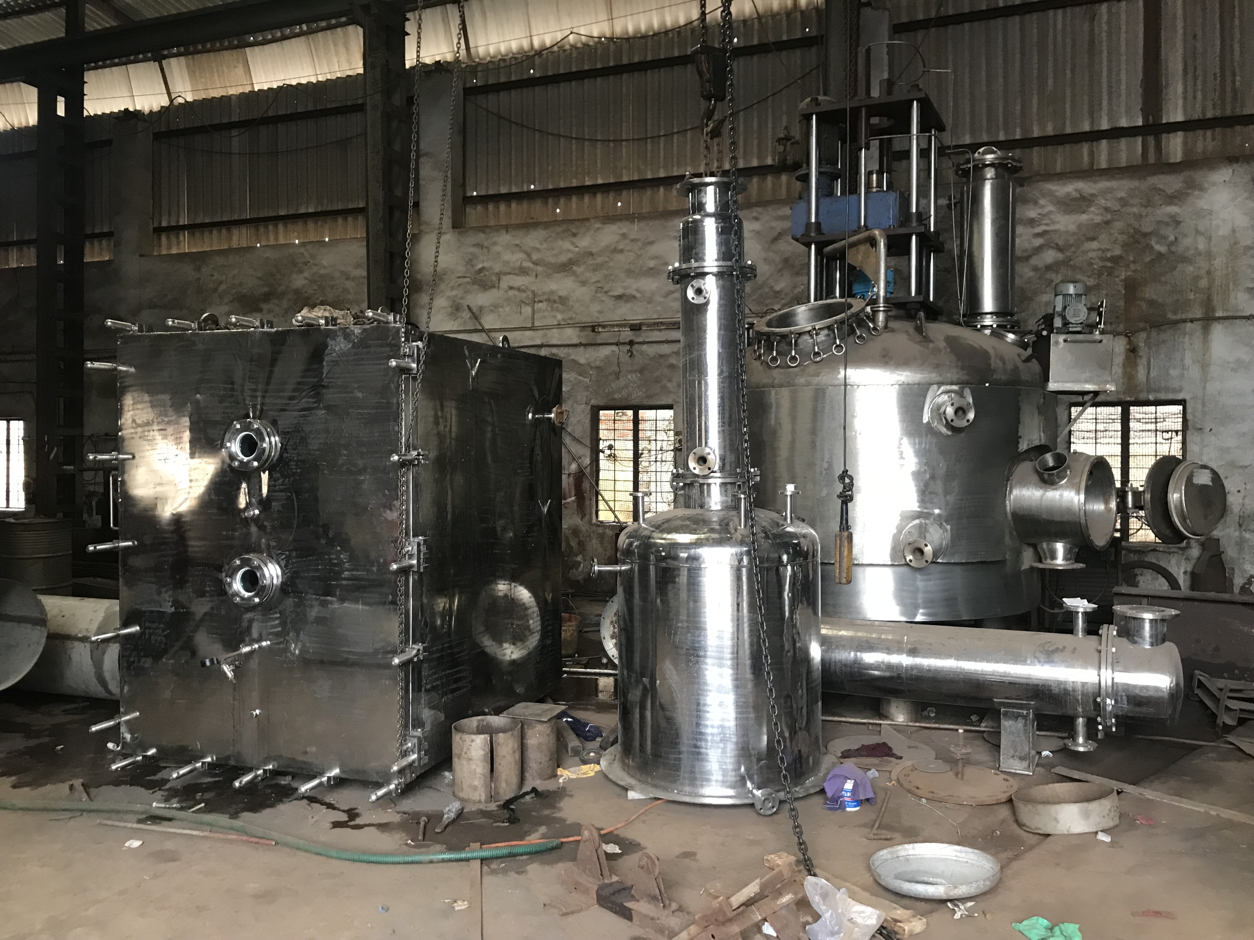 Vacuum Tray Dryer - Stainless Steel, Variable Sizes, 3-10 Kw, 50-150â°c | Efficient Drying, Vacuum Process, Gentle Industrial Use