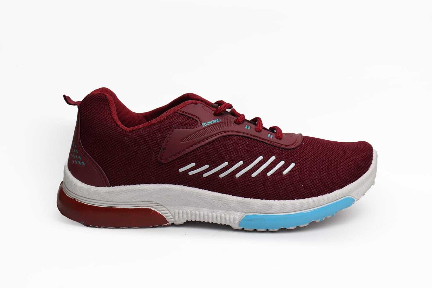 Kgf 2 - Mesh Upper, Pvc Sole, Size 6-10 | Cherry Color, Lace Closure, Sandwich Mesh Lining, Ideal For All Seasons, Men's Running Shoes