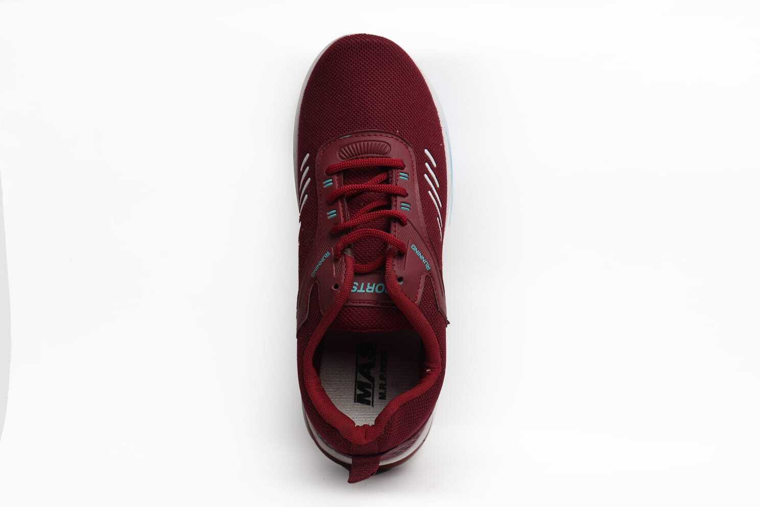 Kgf 2 - Mesh Upper, Pvc Sole, Size 6-10 | Cherry Color, Lace Closure, Sandwich Mesh Lining, Ideal For All Seasons, Men's Running Shoes