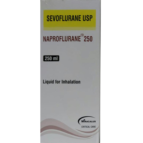 250 Ml Sevoflurane Usp Liquid For Inhalation Drug Solutions