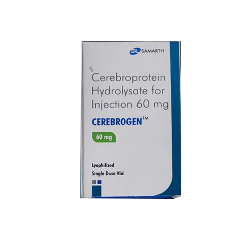 Cerebroprotein Hydrolysate - 60mg For Injection | Liquid Formulation, Cool & Dry Storage, 1.5 To 2 Years Shelf Life