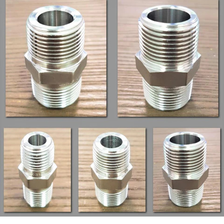 Threaded Pipe Fitting - Stainless Steel, Galvanized Round Plug | Aisi Standard, Warranty Included