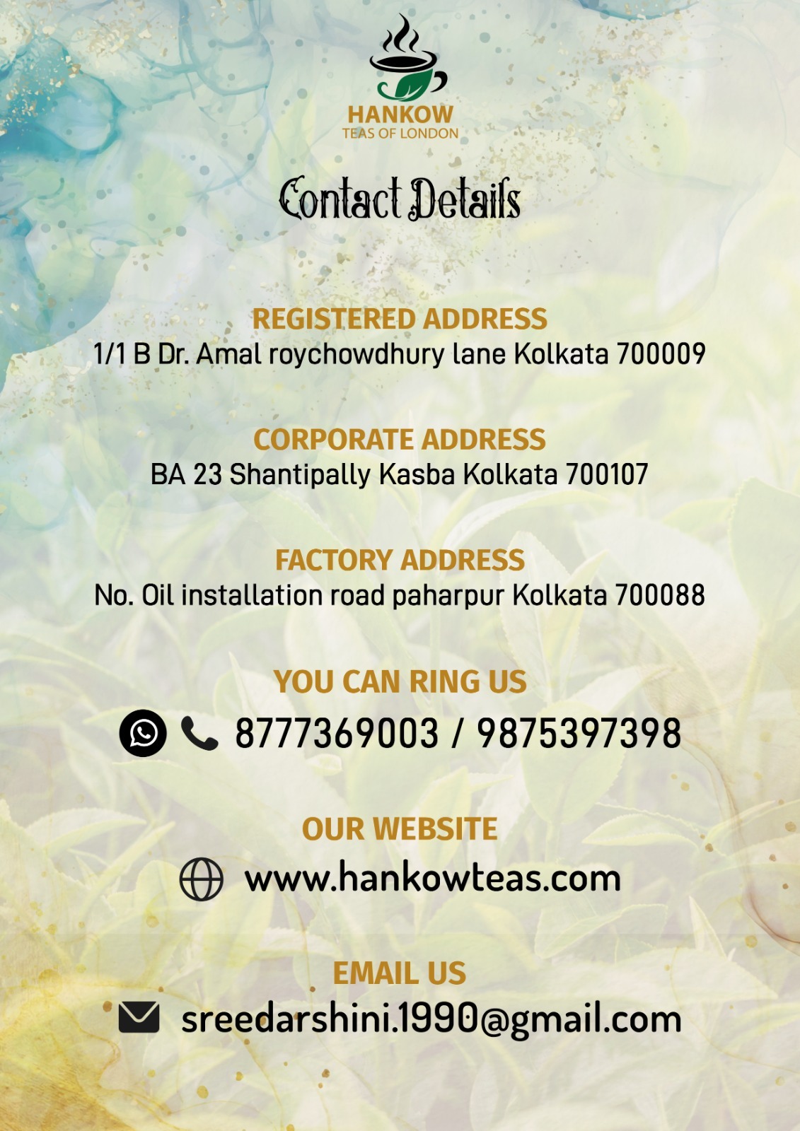 Hankow's Ctc Tea Bopsm (Htl 25) - Dried Black Tea Granules | Fresh Processing, Loose Tea, Zero Sugar, 12 Months Shelf Life, Blood Sugar Support