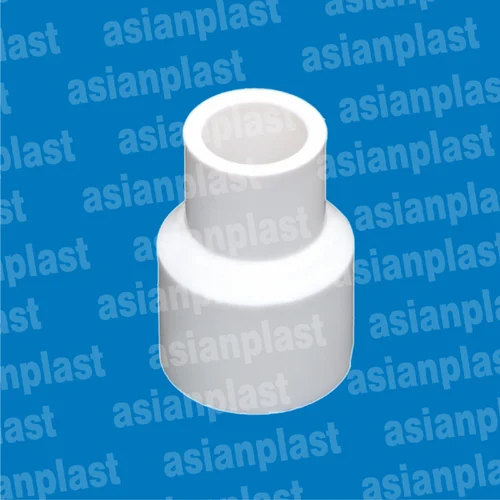 UPVC Plain Reducer - 1/2 to 3 Inches | Durable, White, Corrosion-Resistant, High-Pressure Capable