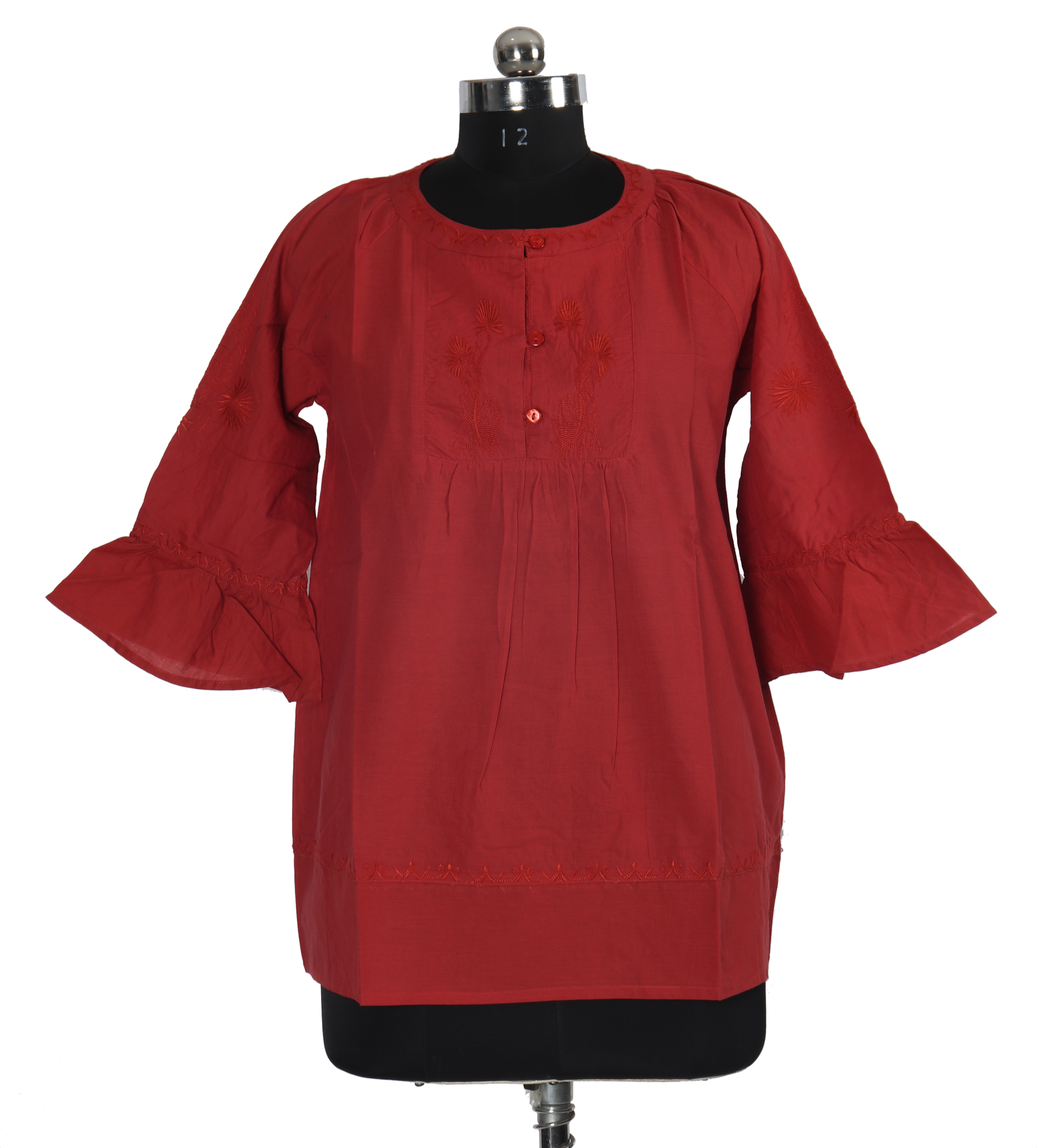Cotton Quilted Screen Print Short Jacket - Chest Size: All Sizes