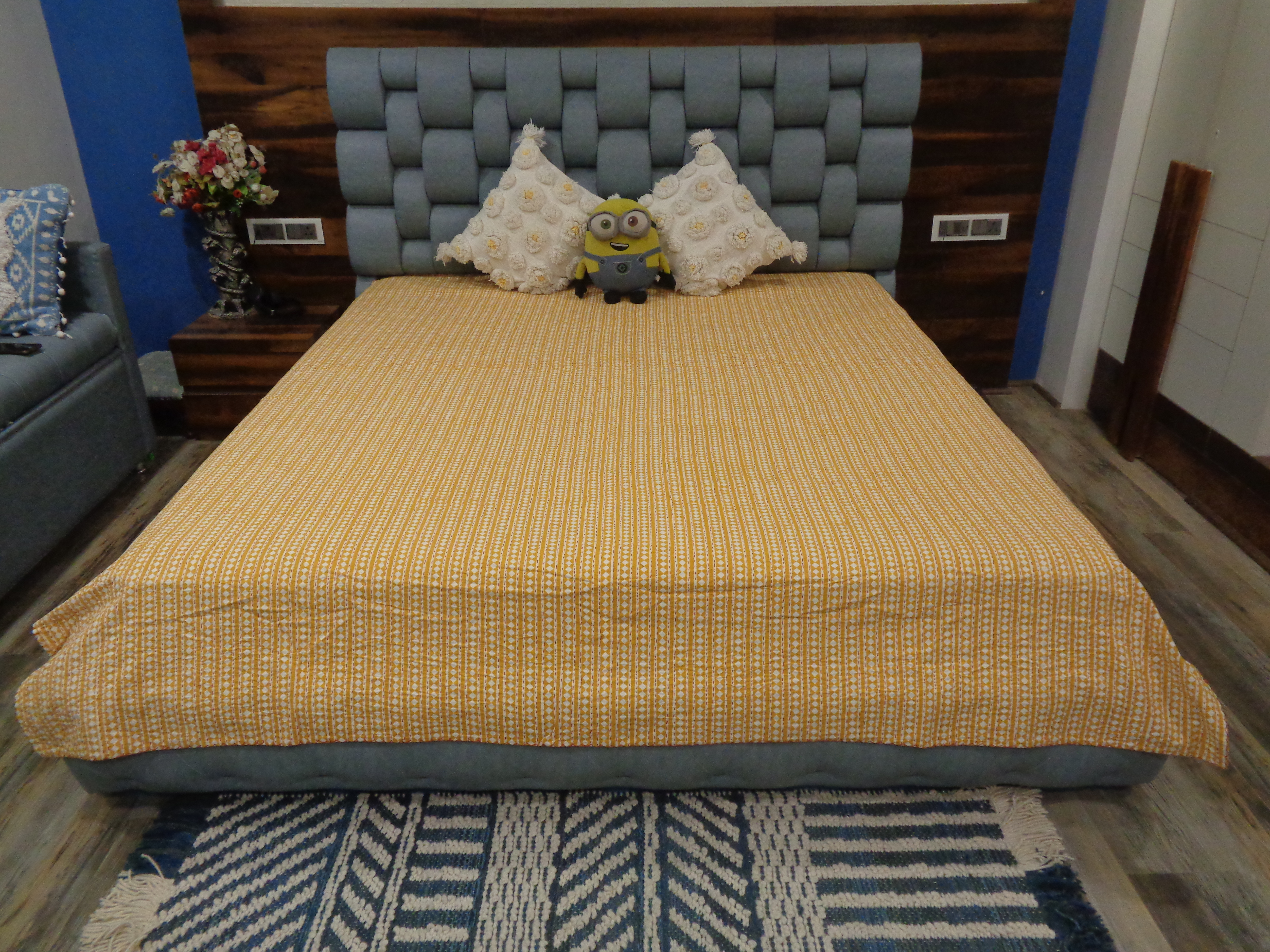 Kantha Bed Covers - Color: Available In Different Color