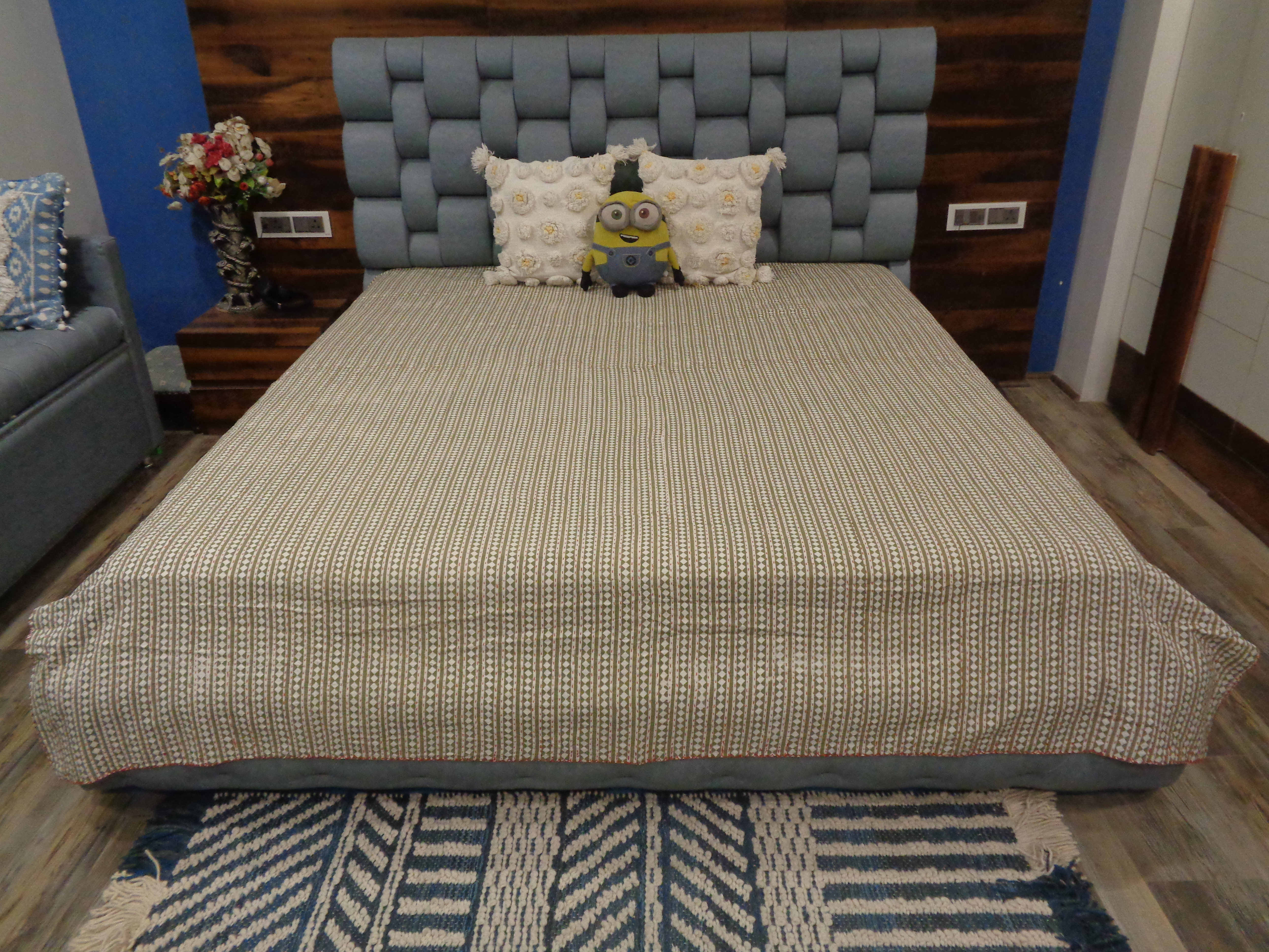 Kantha Bed Covers - Color: Available In Different Color
