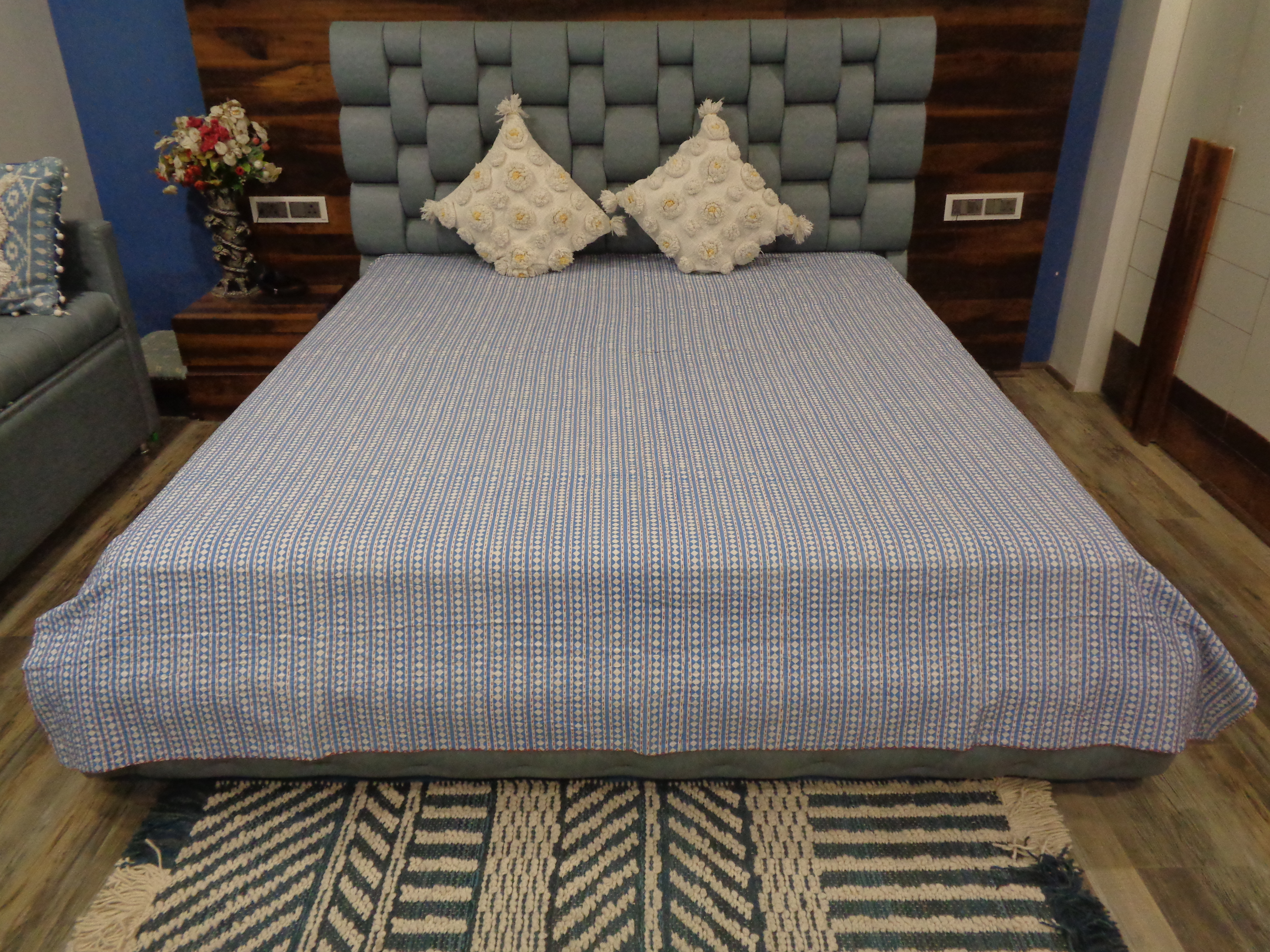 Kantha Bed Covers - Color: Available In Different Color