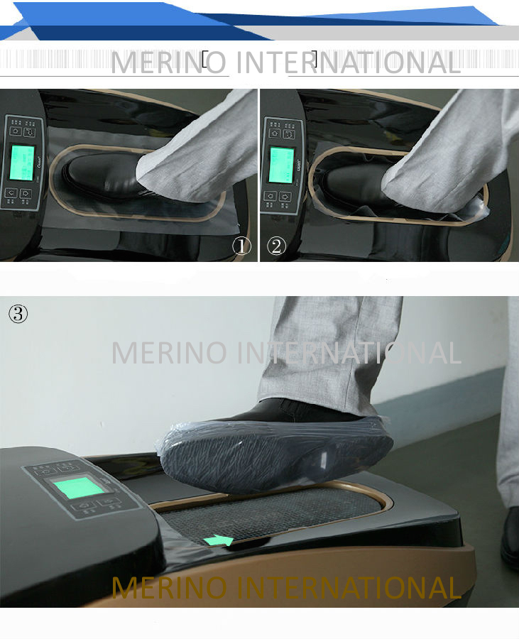 Shoe Cover Lamination Machine - Color: Black