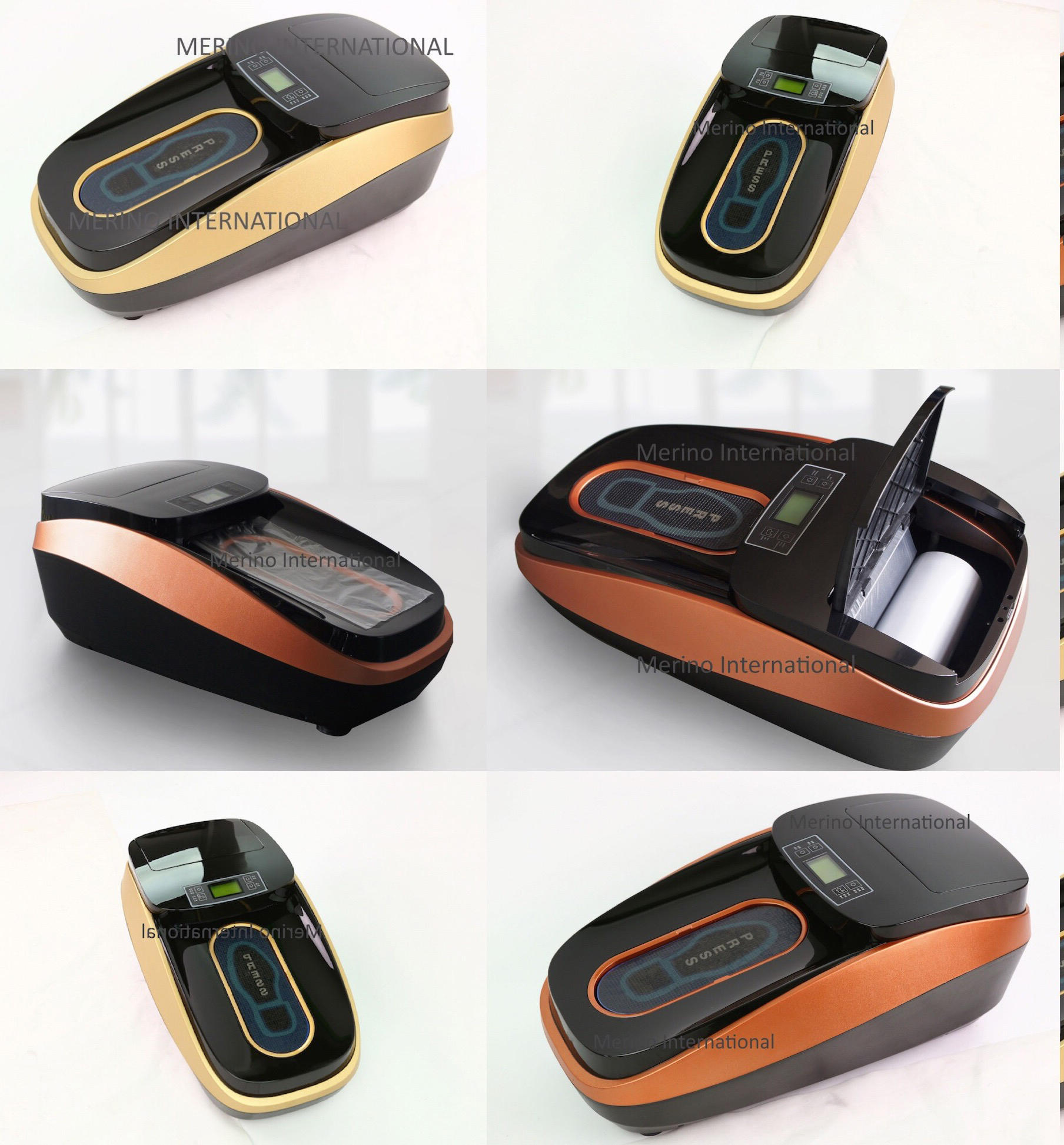 Shoe Cover Lamination Machine - Color: Black