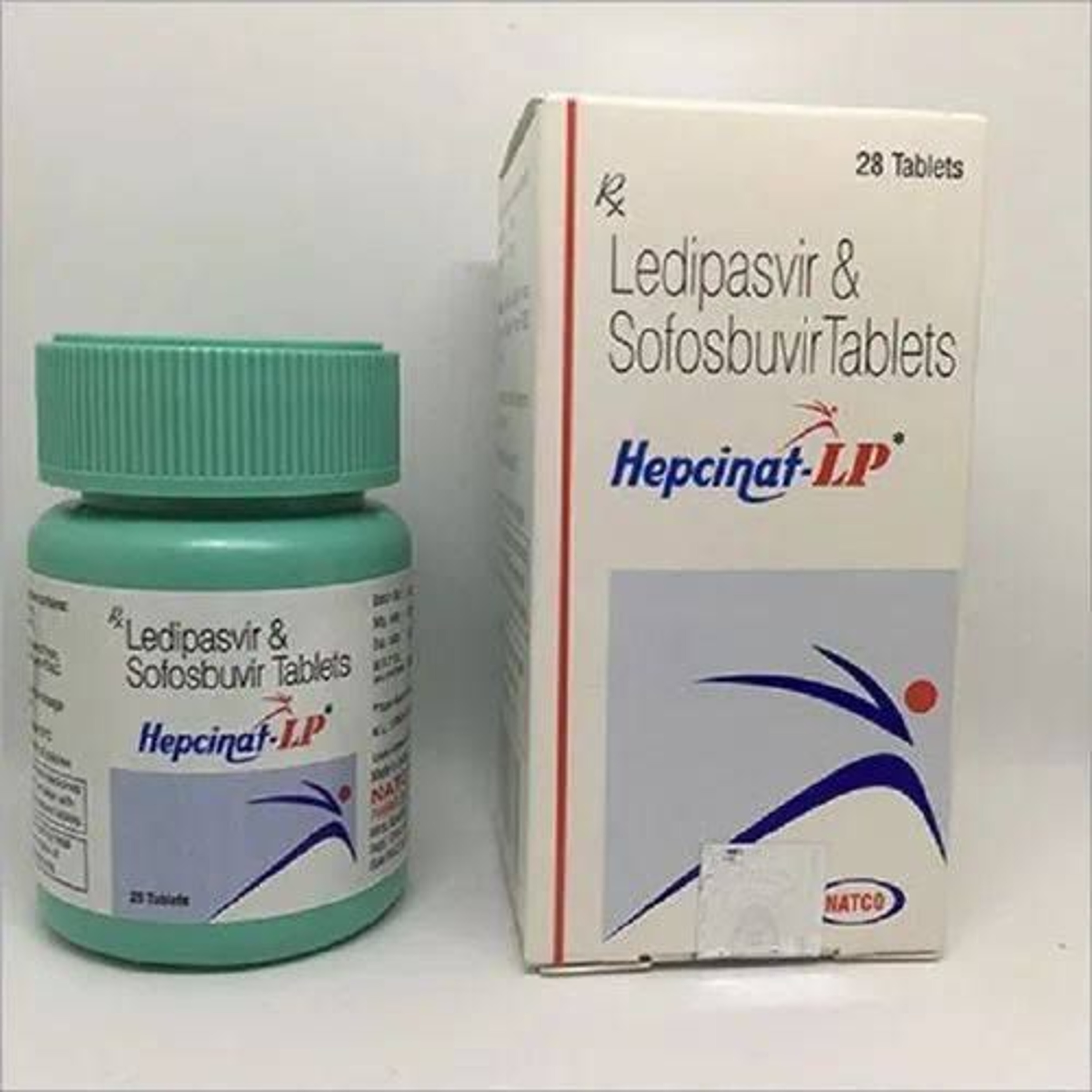 Hepcinat Lp Tablets - Sofosbuvir 400 Mg & Ledipasvir 90 Mg | 28 Tablets, Anti-viral For All Age Groups
