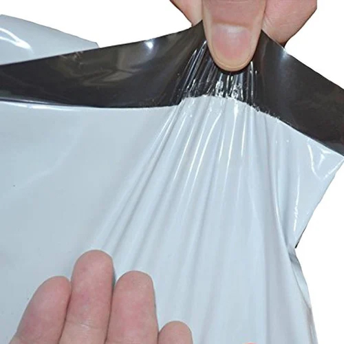 60 Micron Plain Courier Bag - Plastic Material, Various Sizes, Multi-color Options , Embossed Surface Handling & Standard Technology
