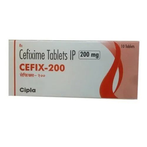 Cipla Cefixime Cefix 200 Tablet General Medicines