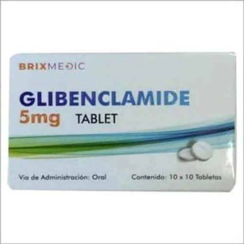 ग्लिबेंक्लामाइड 5 एमजी टैबलेट (Glibenclamide 5mg Tablet) सामान्य दवाएं