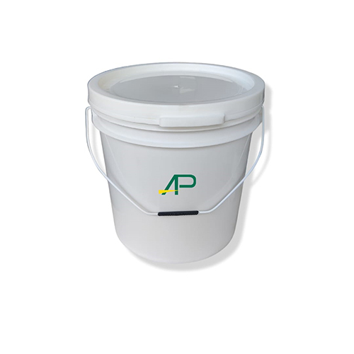 Ppcp Paint Bucket - 10 Ltr Size, White Color | Un-breakable, Leak Proof, Durable, Flexible
