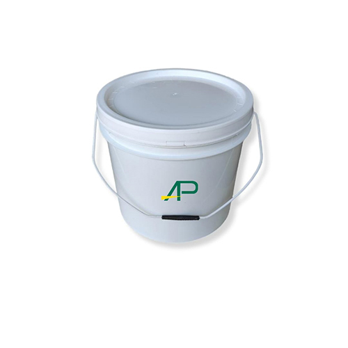 Ppcp Paint Bucket - 10 Ltr Size, White Color | Un-breakable, Leak Proof, Durable, Flexible