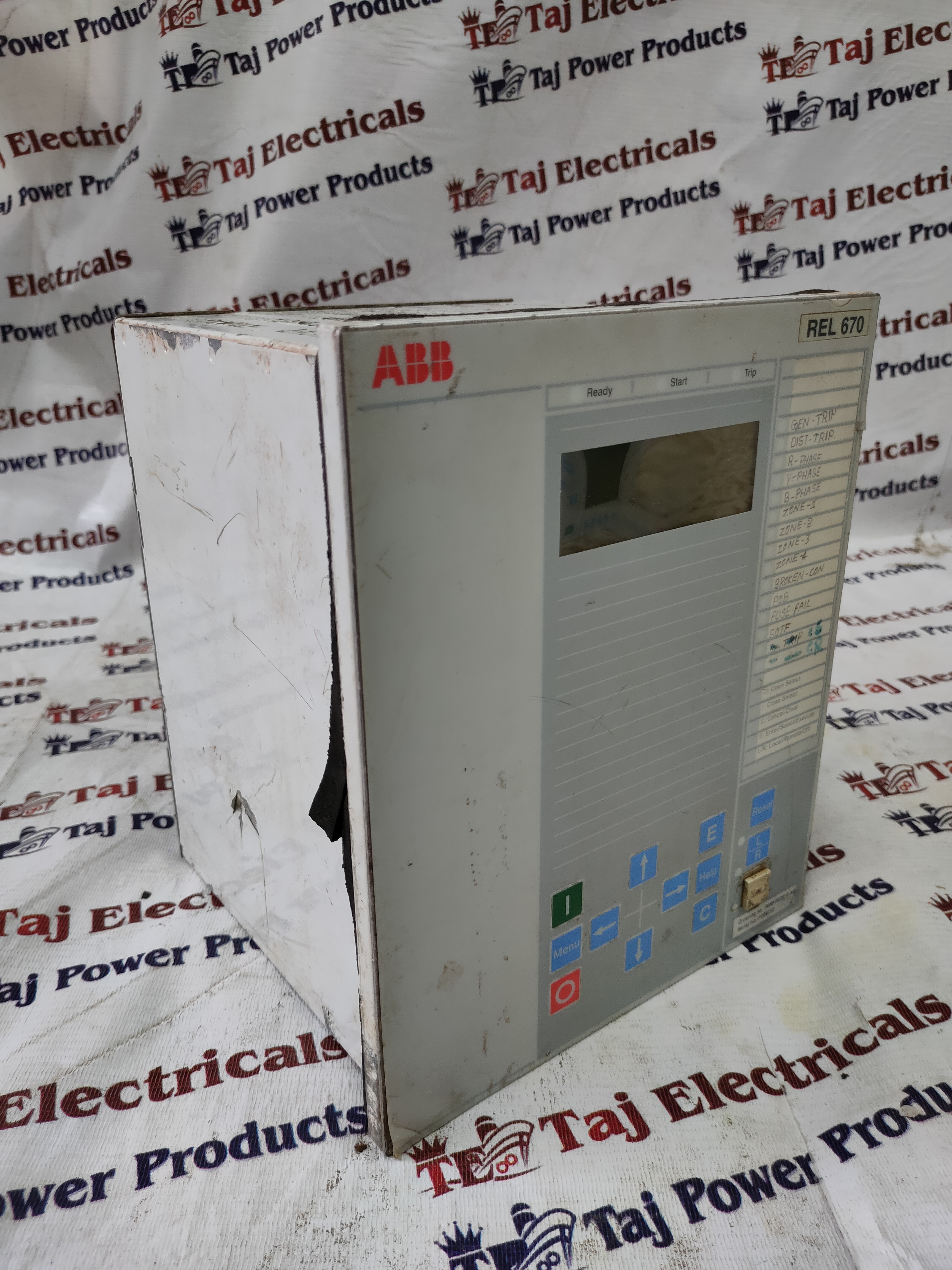 Abb Rel295-010 Protection Relay - Color: Grey