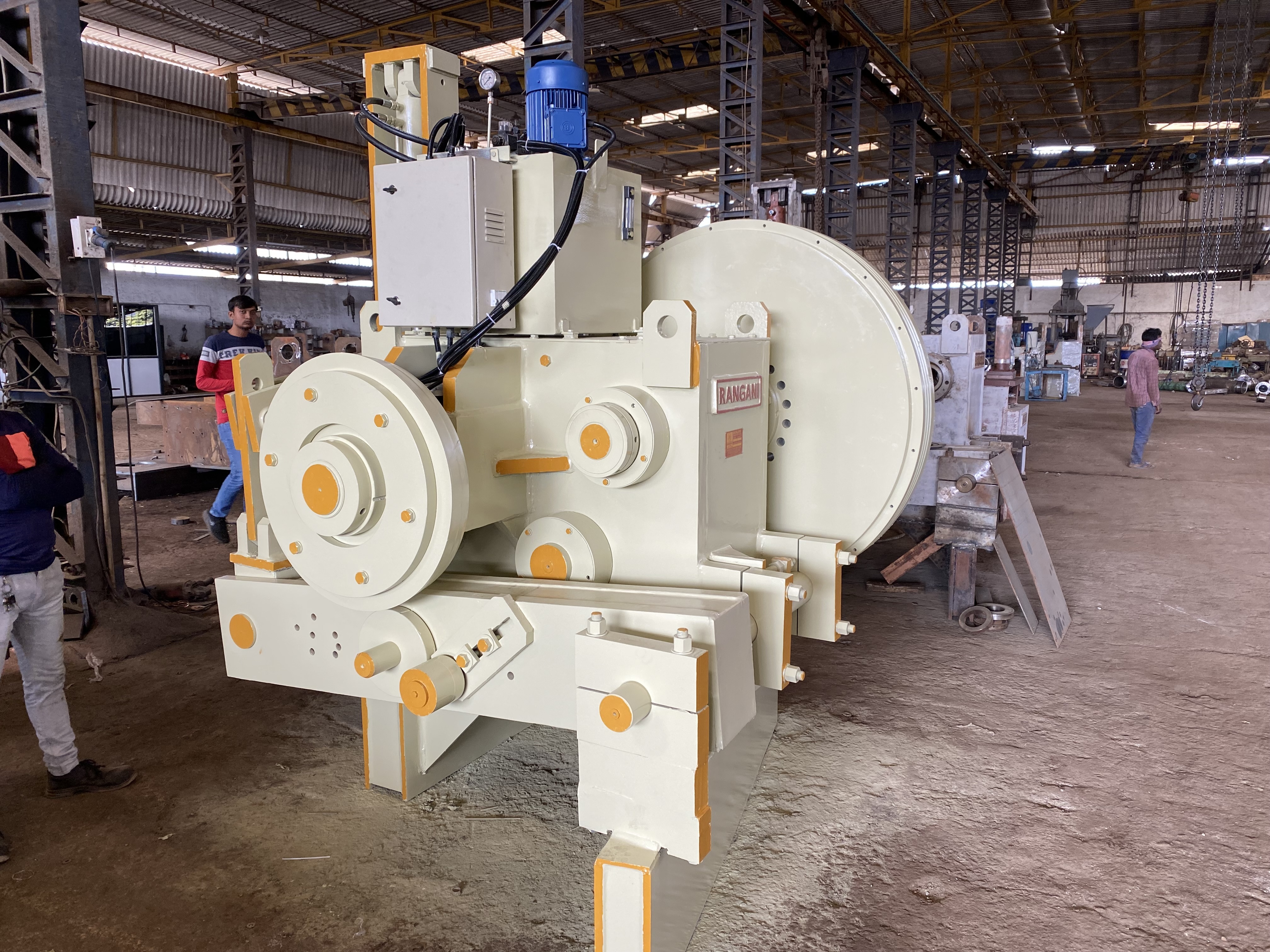 Forging Ring Rolling Machine - Electric Power Source, Automatic Operation | Industrial Use, Advanced Forging Technology
